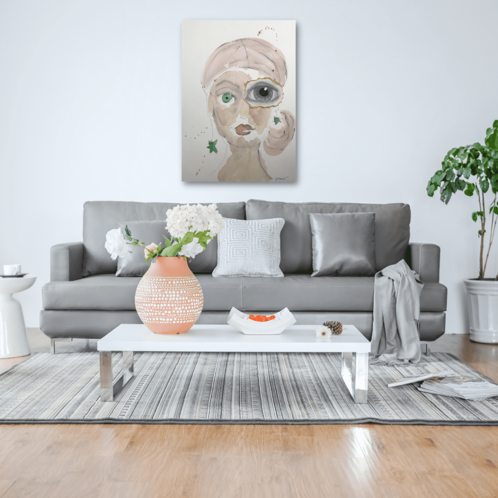 Jennifer Mazur Art in Room